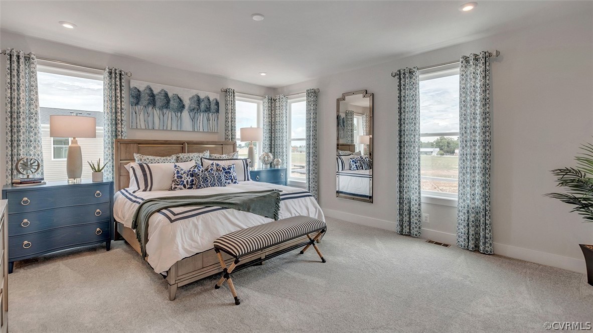 200 Brattice Drive Midlothian, VA 23114 - Photo 16 of 35 a spacious bedroom with a bed and a window