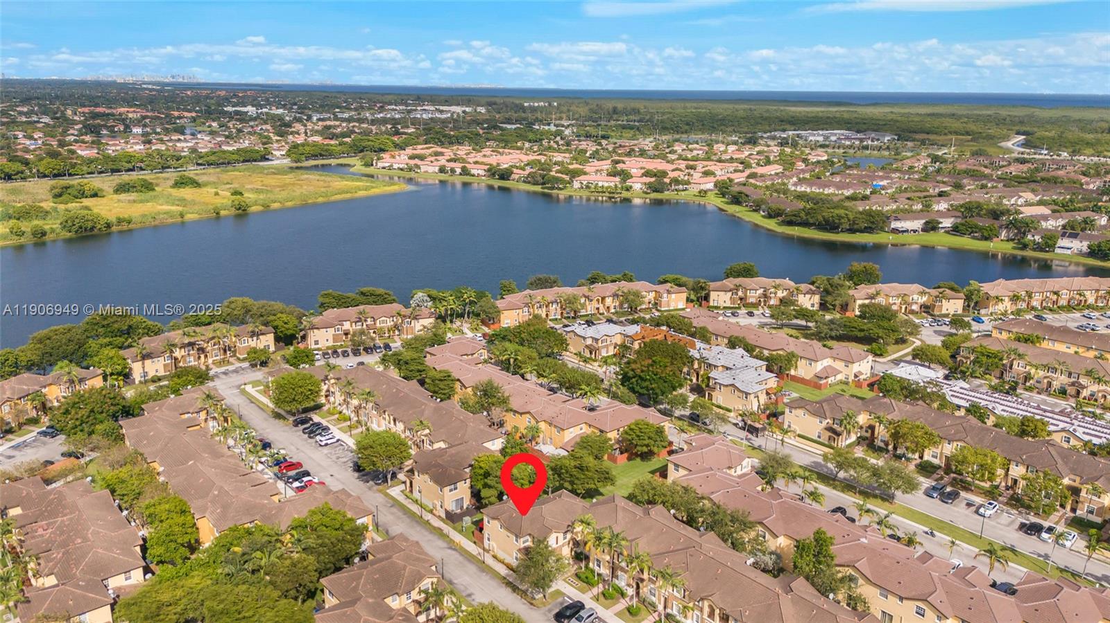 9239 Southwest 227th Street, Unit 1 Cutler Bay, FL 33190 - Photo 29 of 37 a view of an ocean