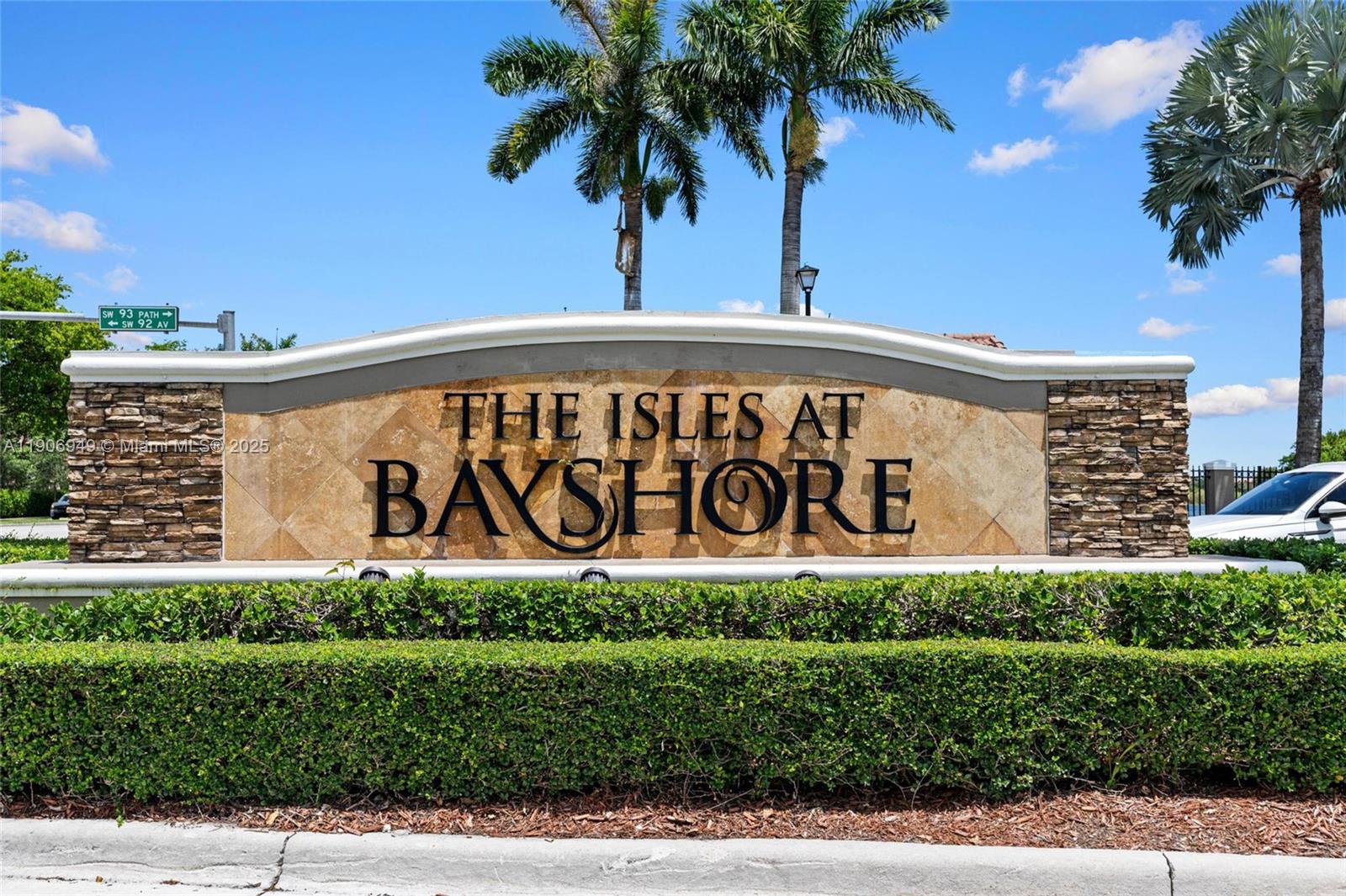 9239 Southwest 227th Street, Unit 1 Cutler Bay, FL 33190 - Photo 35 of 37 a sign on the side of a building