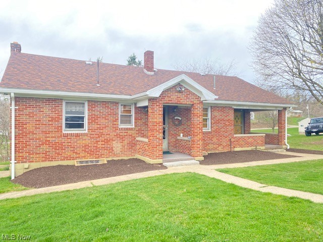 1772 Bantam Ridge Road Steubenville, OH 43953 - Photo 1 of 43 Ranch-style house featuring a front yard