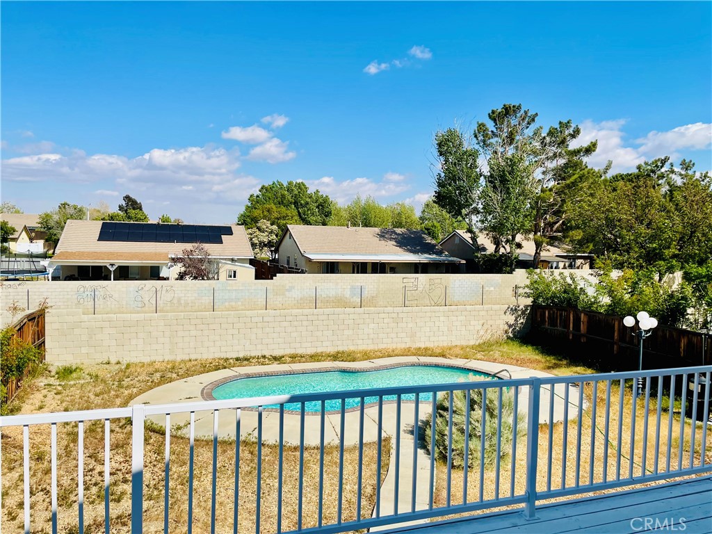 43222 Darby Street Lancaster, CA 93535 - Photo 9 of 9 a view of a balcony with an outdoor space