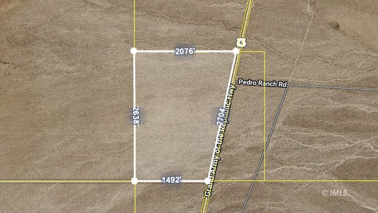 Pedro Ranch Road Benton, CA 93512 - Photo 2 of 3 Map of lot