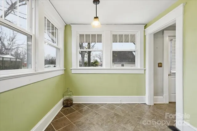 a view of an entryway with staircase