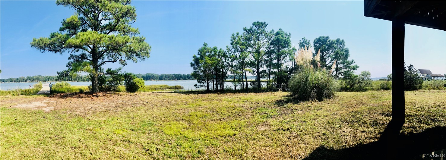 62 River Road North, VA 23128 - Photo 5 of 50 View of yard with a water view
