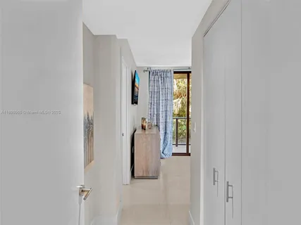 a view of a bathroom with shower