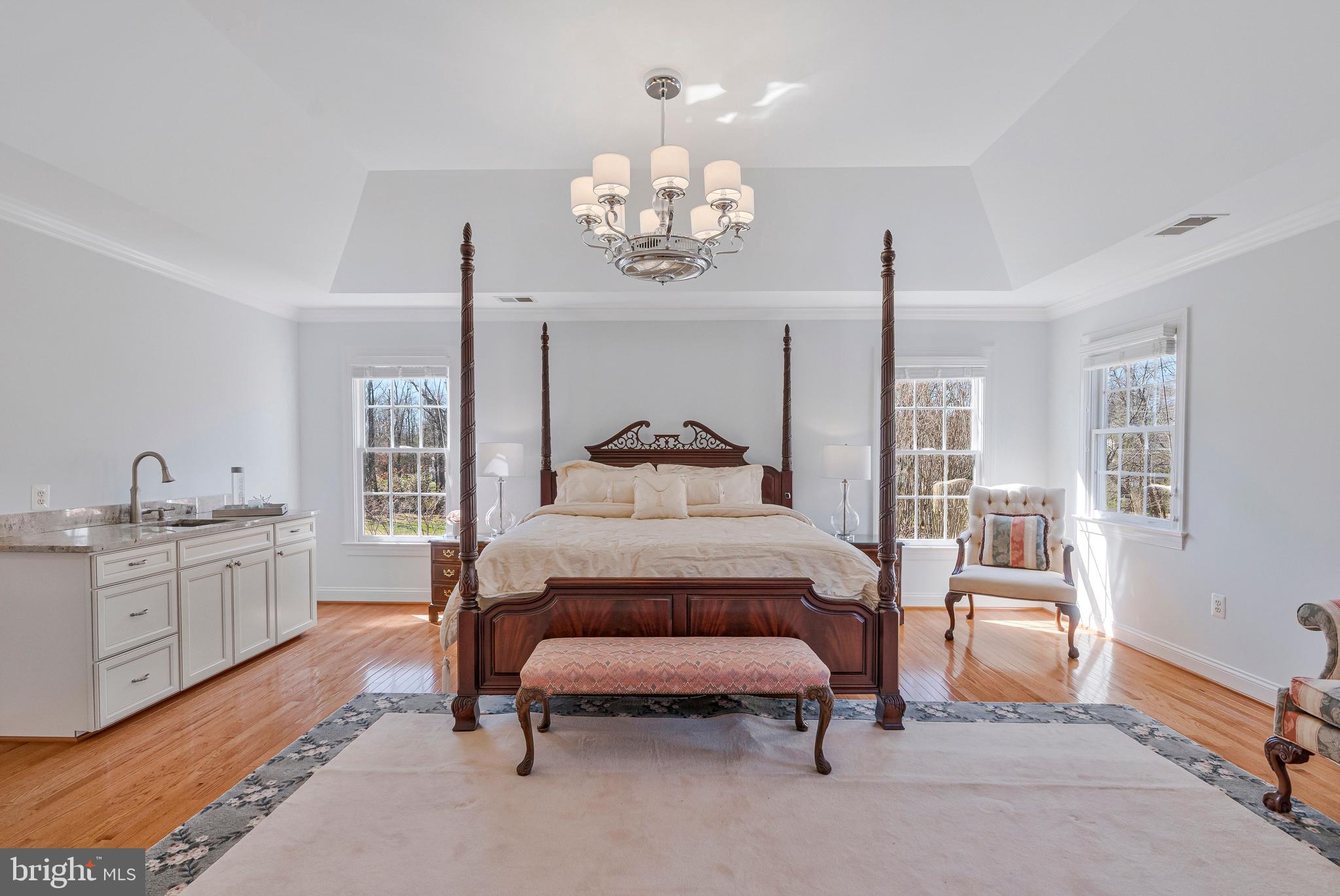 5802 Ridings Manor Place Centreville, VA 20120 - Photo 33 of 86 Primary Bedroom with Wet Bar