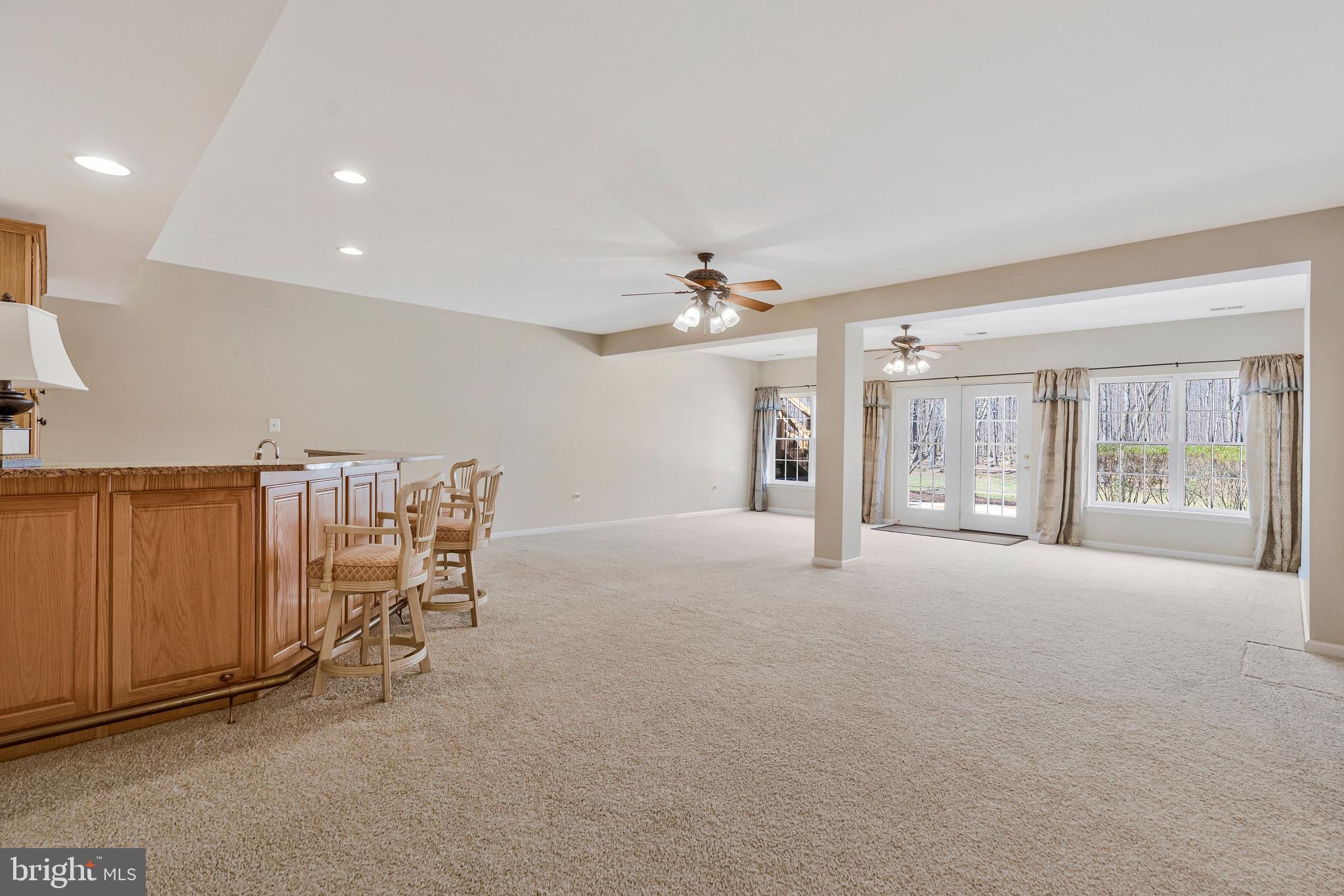 5802 Ridings Manor Place Centreville, VA 20120 - Photo 51 of 86 Recreation Room w/ Walk Out to Patio