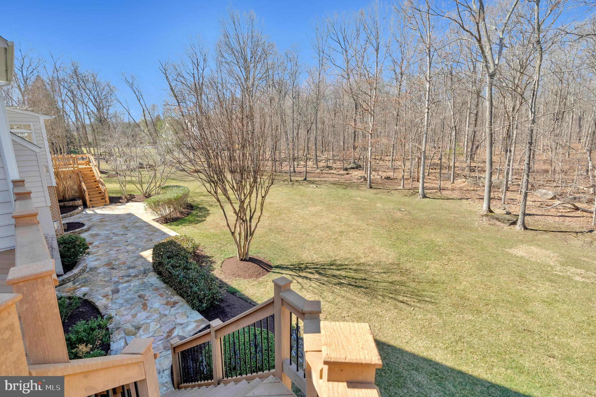 5802 Ridings Manor Place Centreville, VA 20120 - Photo 62 of 86 Deck view of Backyard
