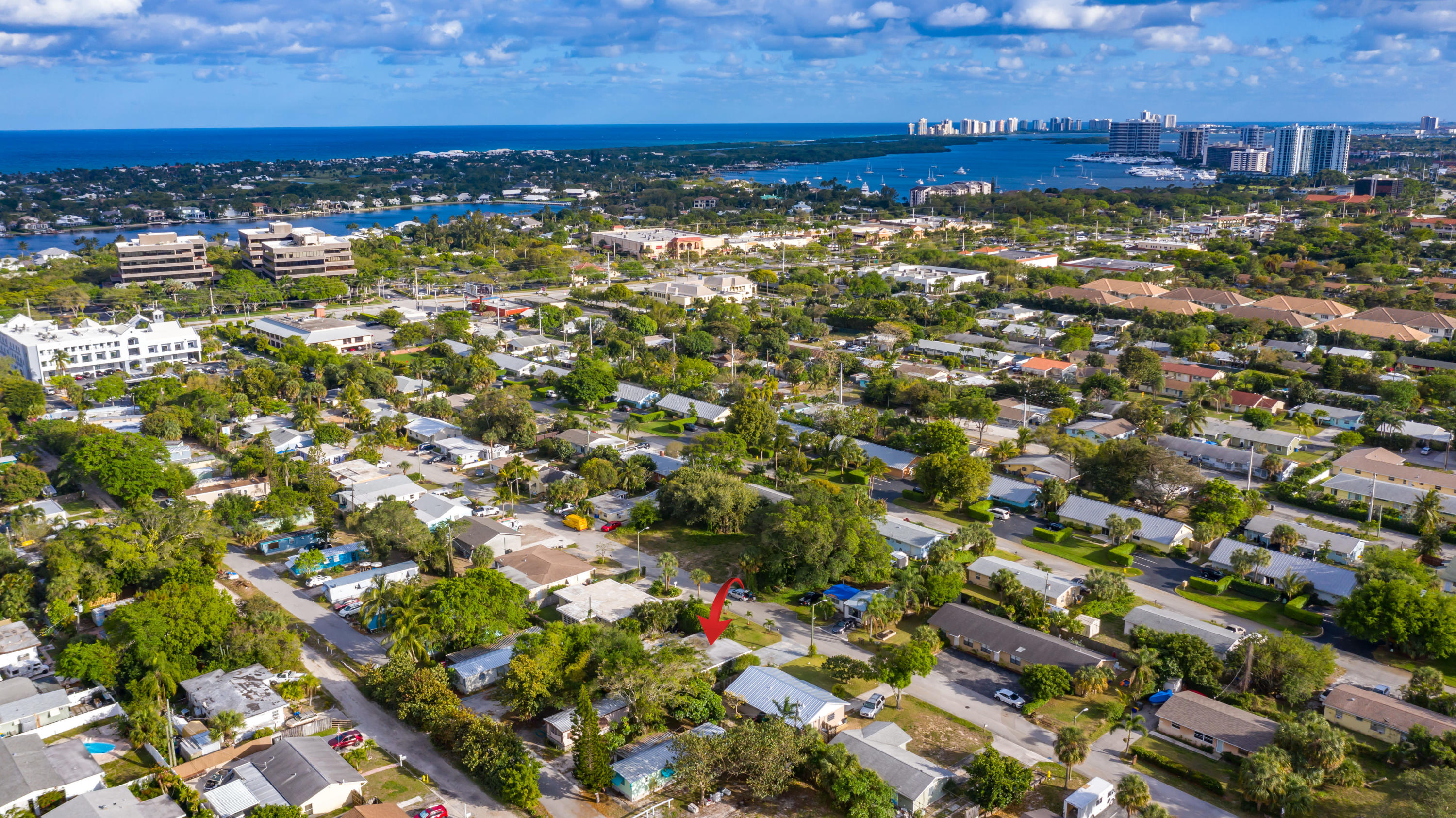 1901 Redbank Road North Palm Beach, FL 33408 - Photo 22 of 23 OVERHEAD WIDE
