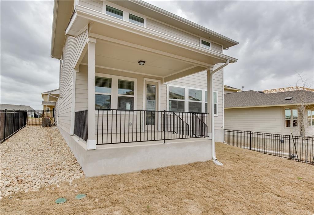 712 Affazia Lane Georgetown, TX 78628 - Photo 37 of 40 a view of a house with a deck