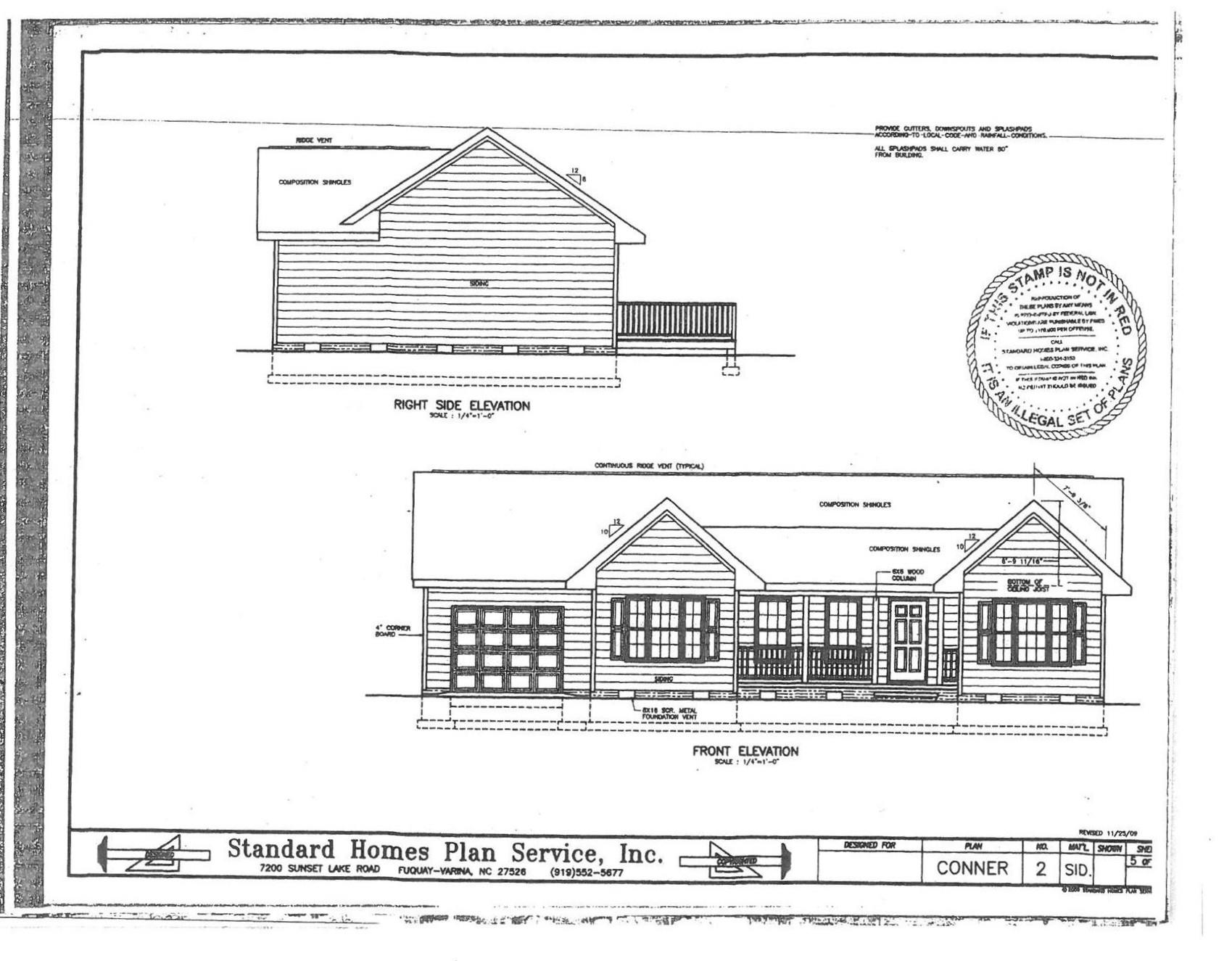 2290 Eugene Reed Road Woodbury, TN 37190 - Photo 10 of 12 Elevation Plan