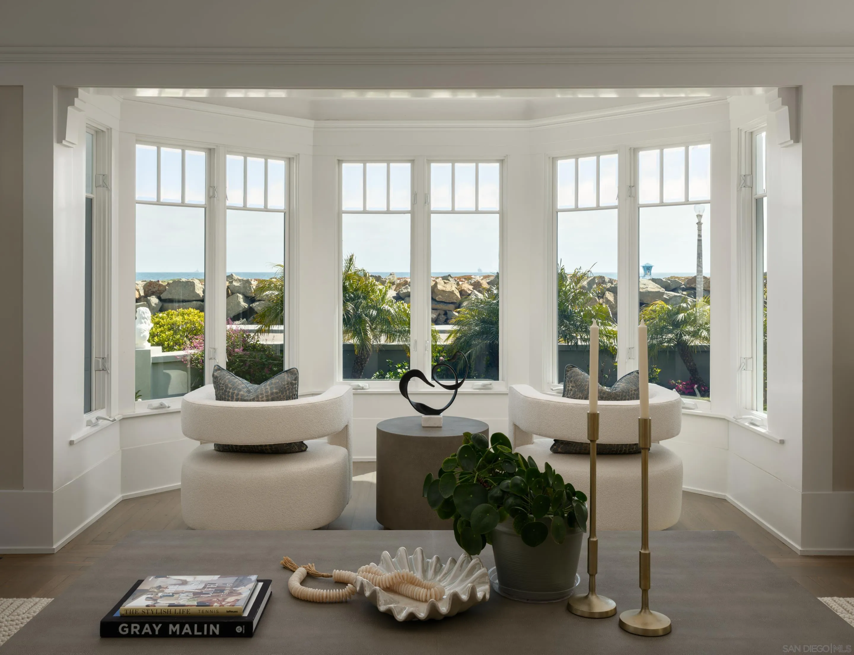 535 Ocean Boulevard Coronado, CA 92118 - Photo 8 of 45 a living room with furniture and a window