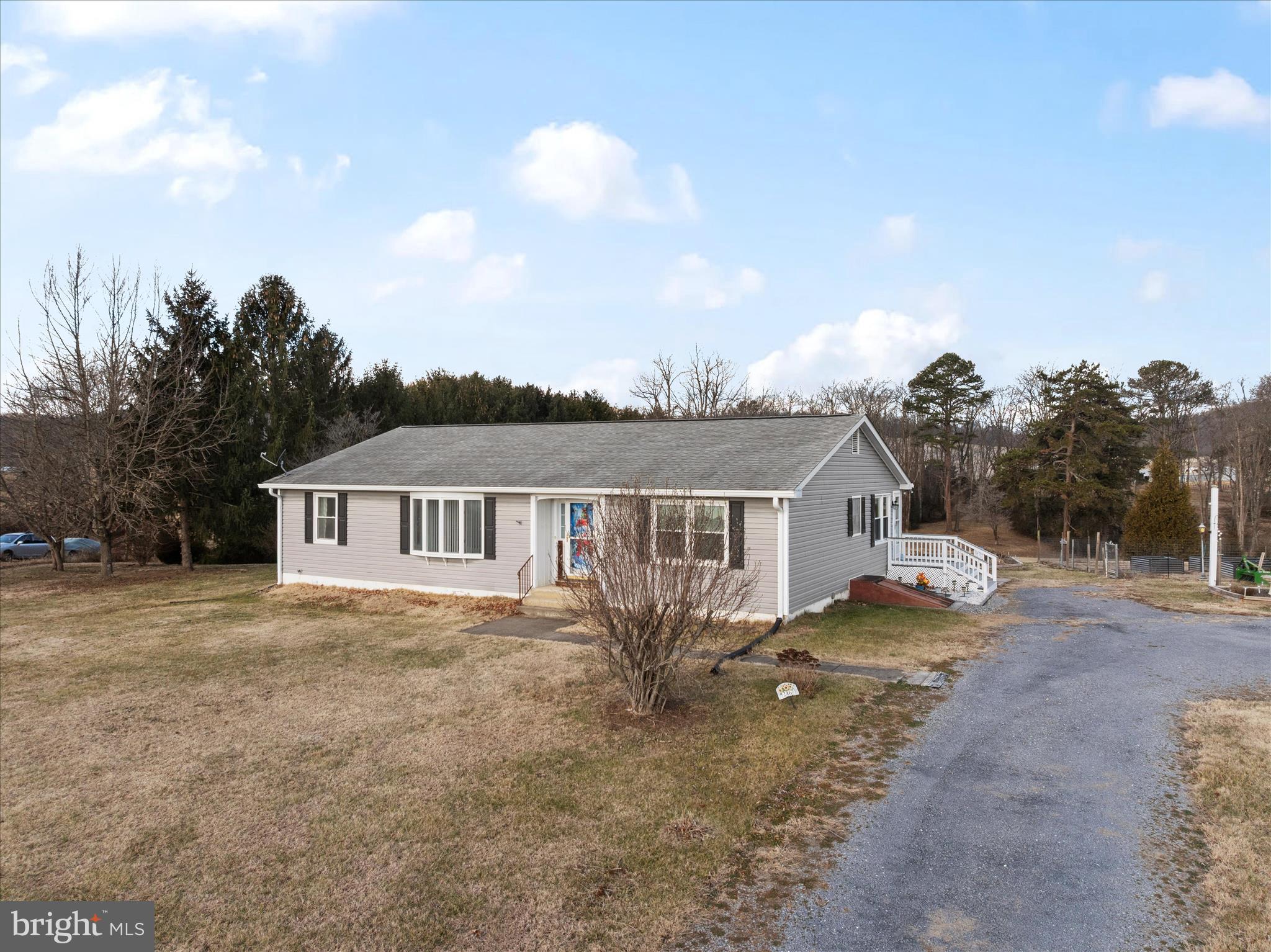 2467 Buck Hill Road Mount Jackson, VA 22842 - Photo 35 of 45 front view of house with a yard