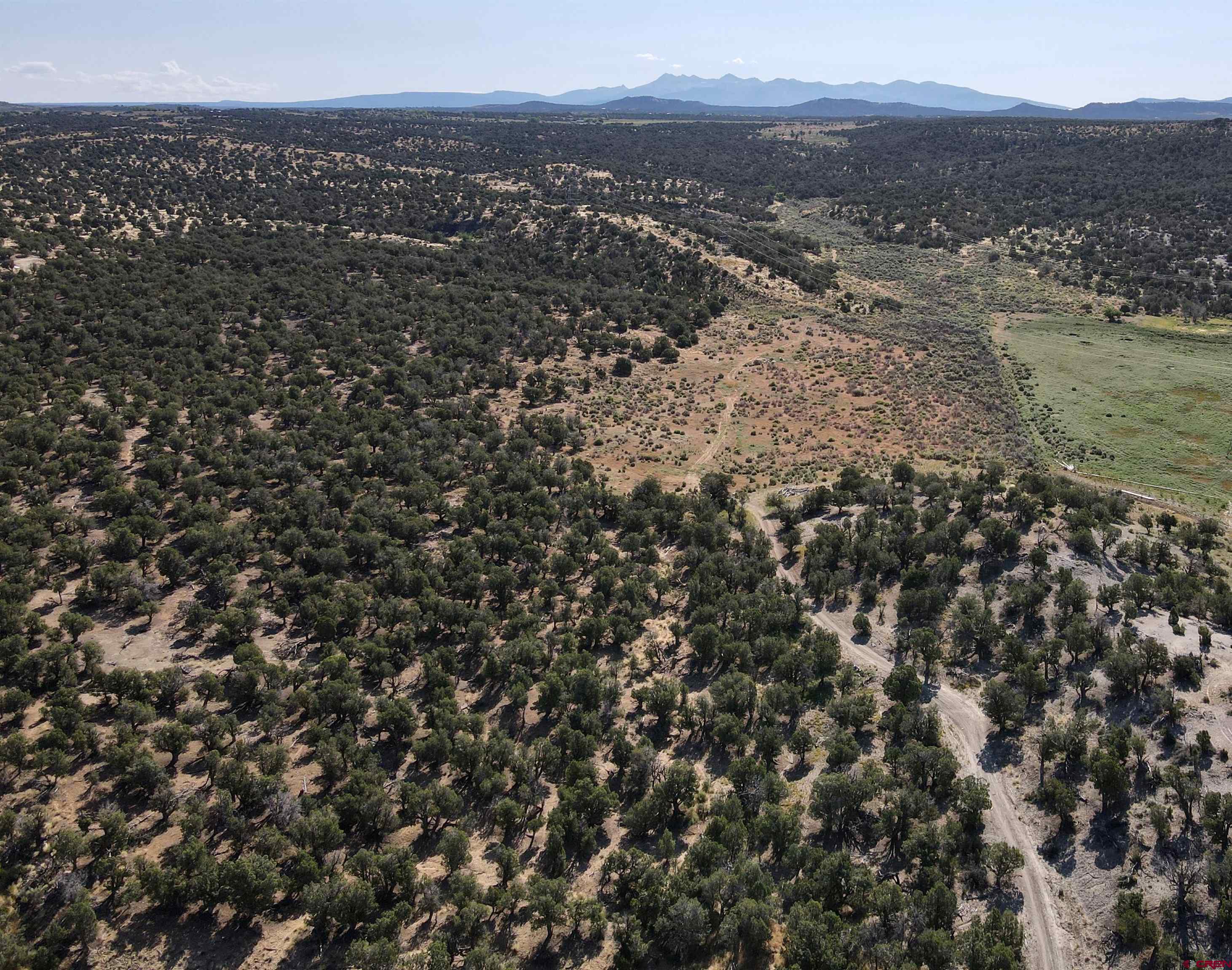 a view of city and mountain