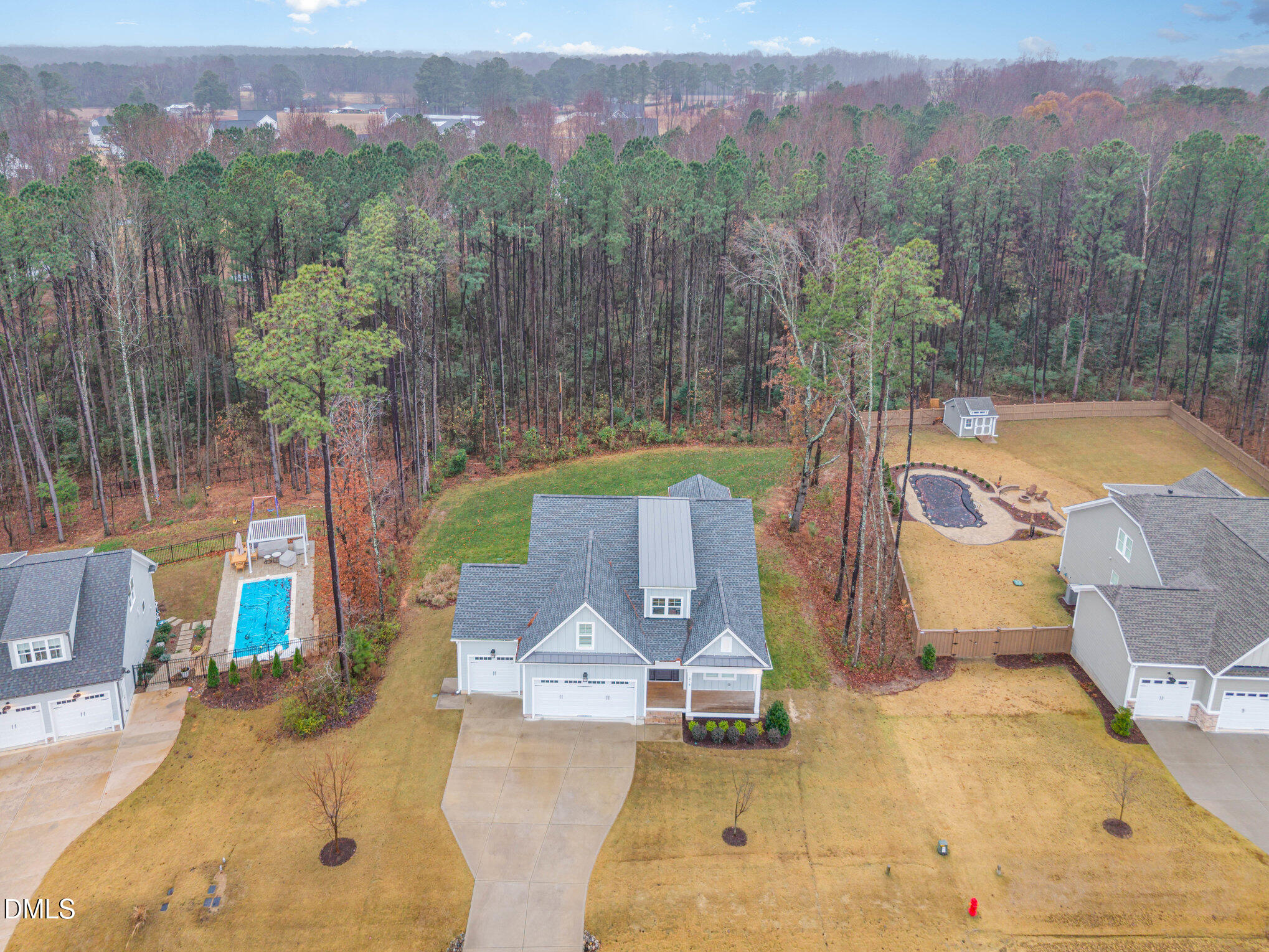 218 Smith Prince Road Fuquay-Varina, NC 27526 - Photo 36 of 38 037_dji_20251205160000_0001_d-edit_785