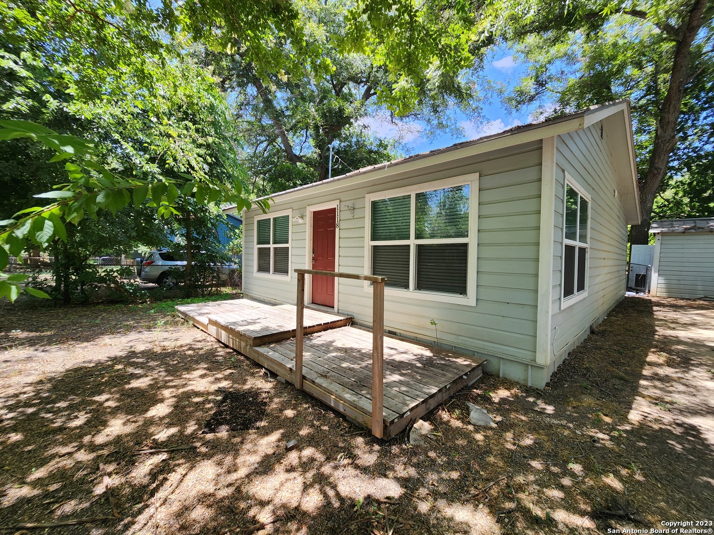 1118 Timber Elm Seguin, TX 78155 - Photo 1 of 1 a backyard of a house with seating space