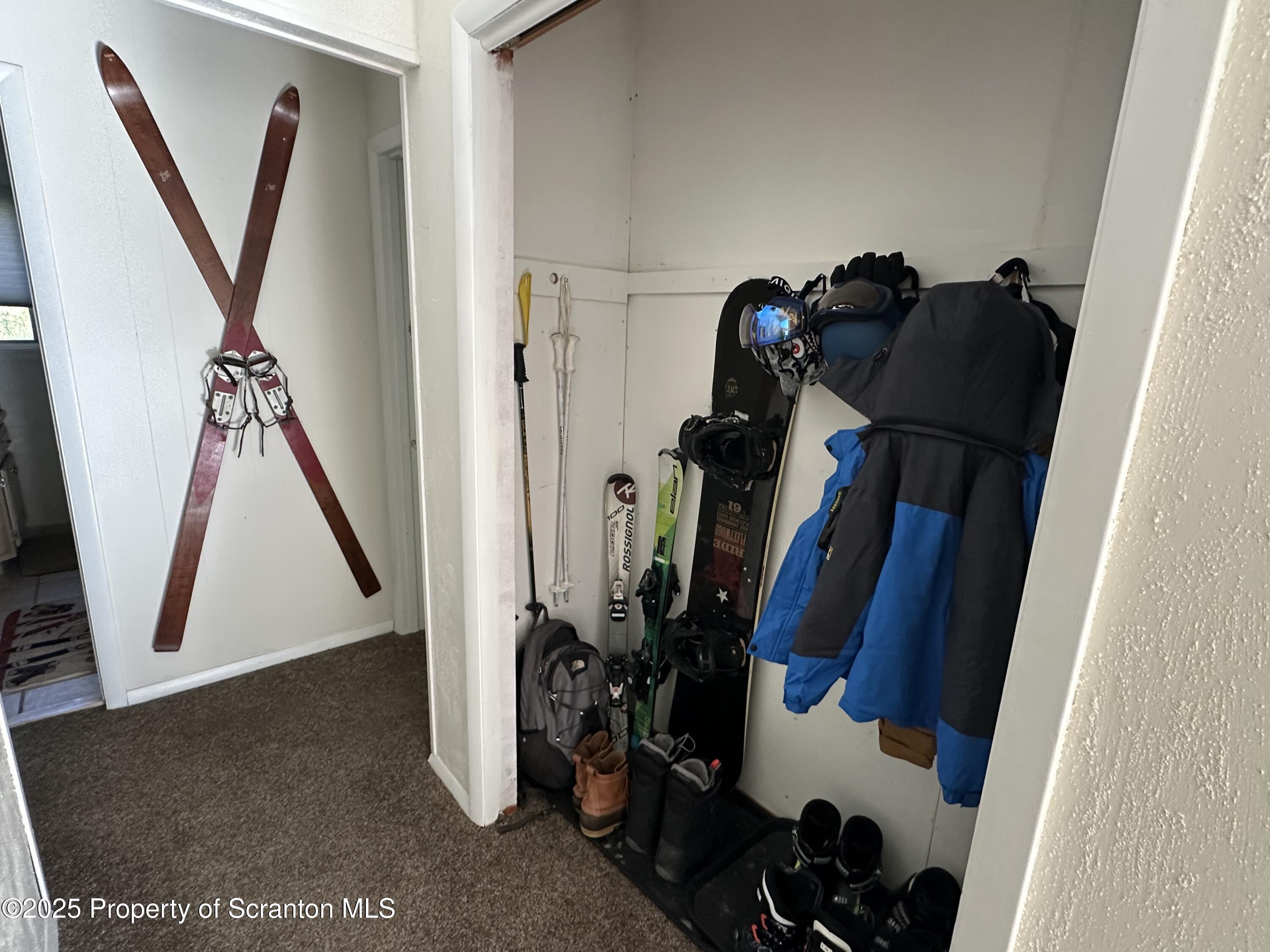 25 Fall Place Union Dale, PA 18470 - Photo 12 of 27 a view of an entryway with wooden floor