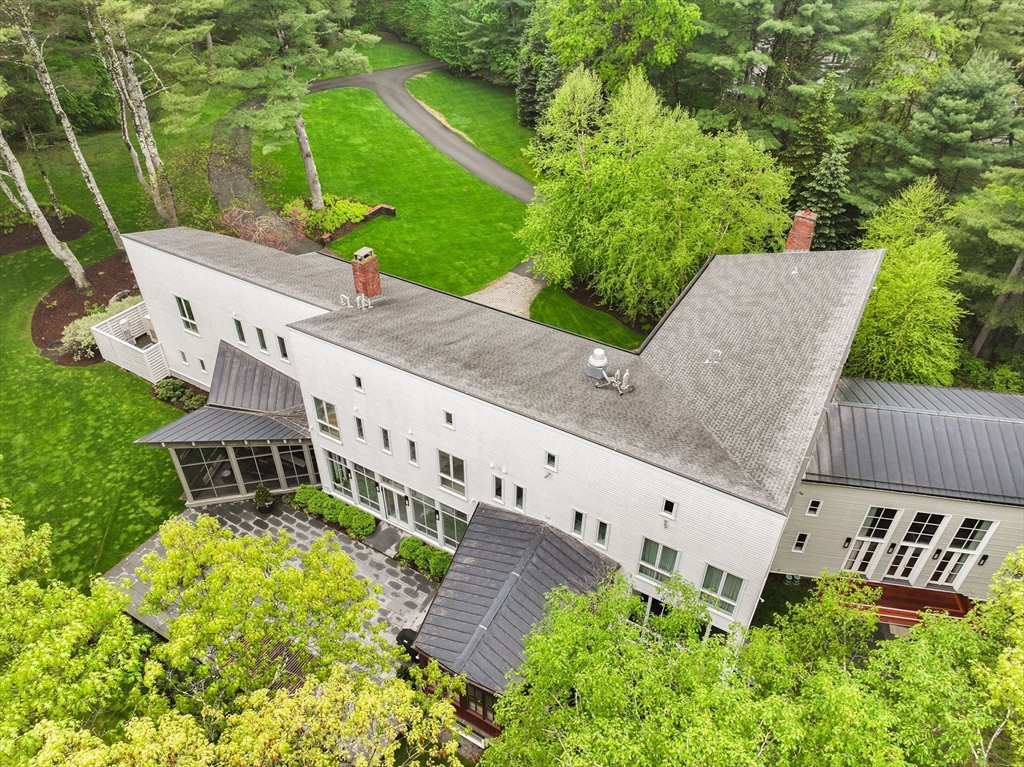 75 Buttricks Hill Drive Concord, MA 01742 - Photo 21 of 24 an aerial view of a house with outdoor space and street view