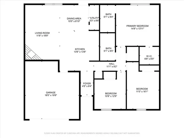 $320,000 | 5529 Gates Drive, The Colony, TX 75056