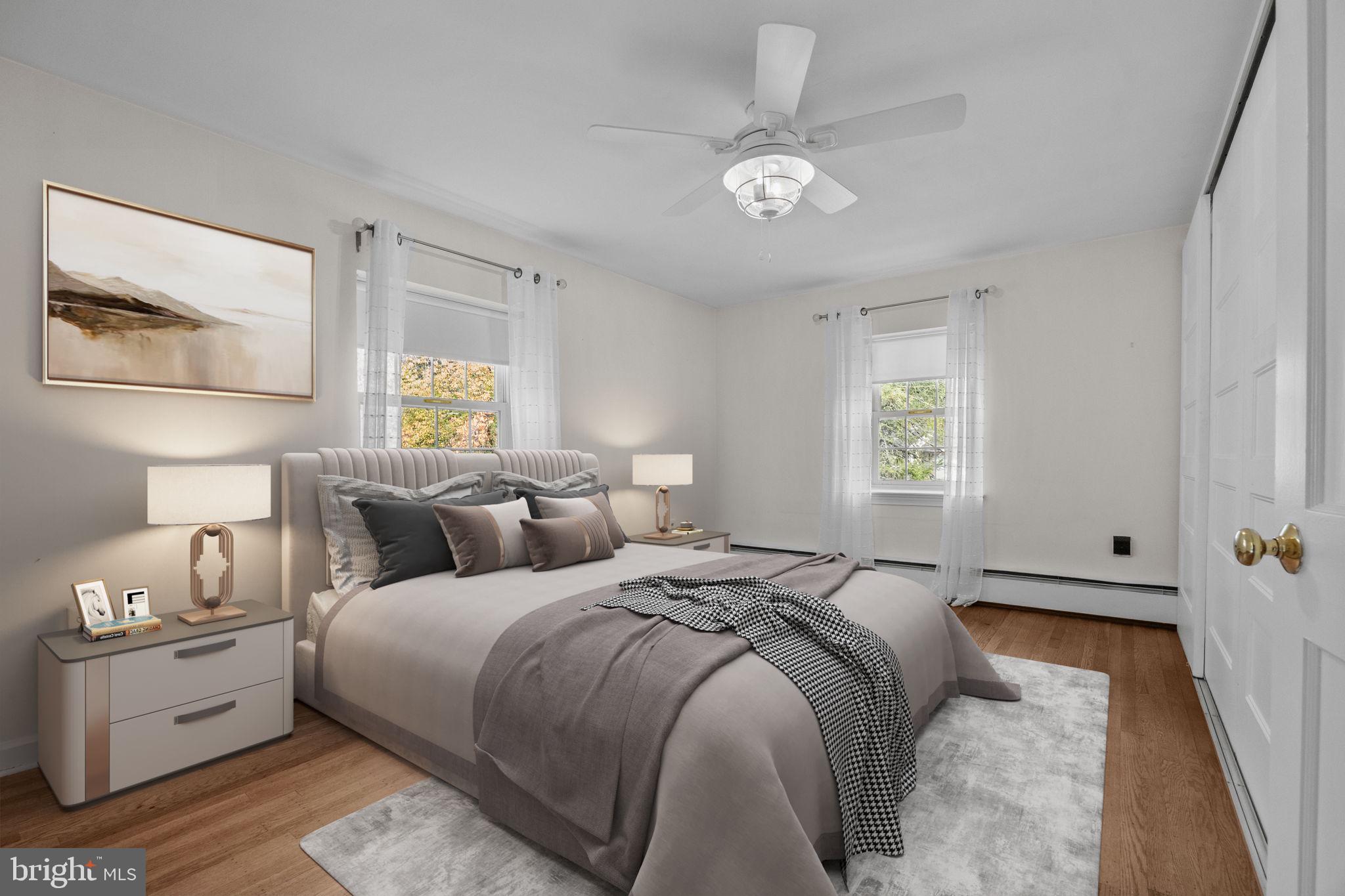 1434 Holcomb Road Huntingdon Valley, PA 19006 - Photo 30 of 49 a bedroom with a bed and a window