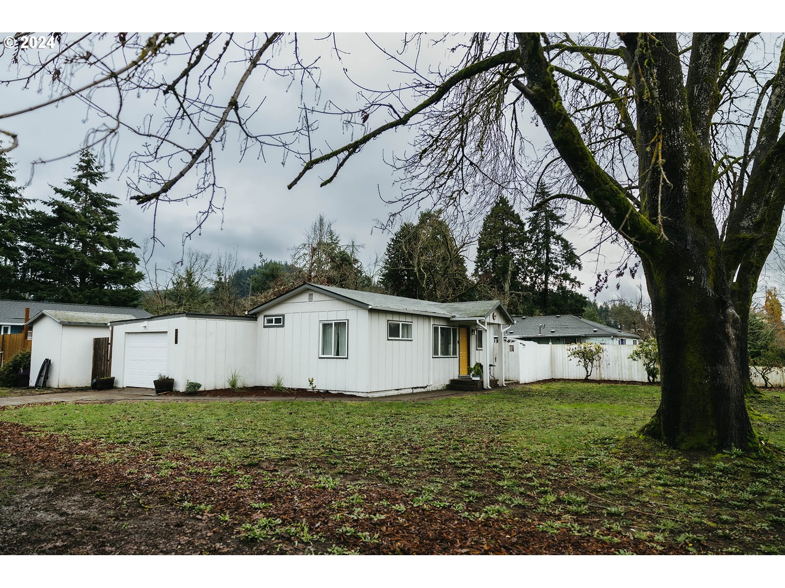 363 57th Street Springfield, OR 97478 - Photo 2 of 19 a view of a house with a yard