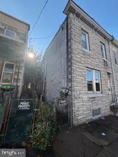 a view of backyard of a house