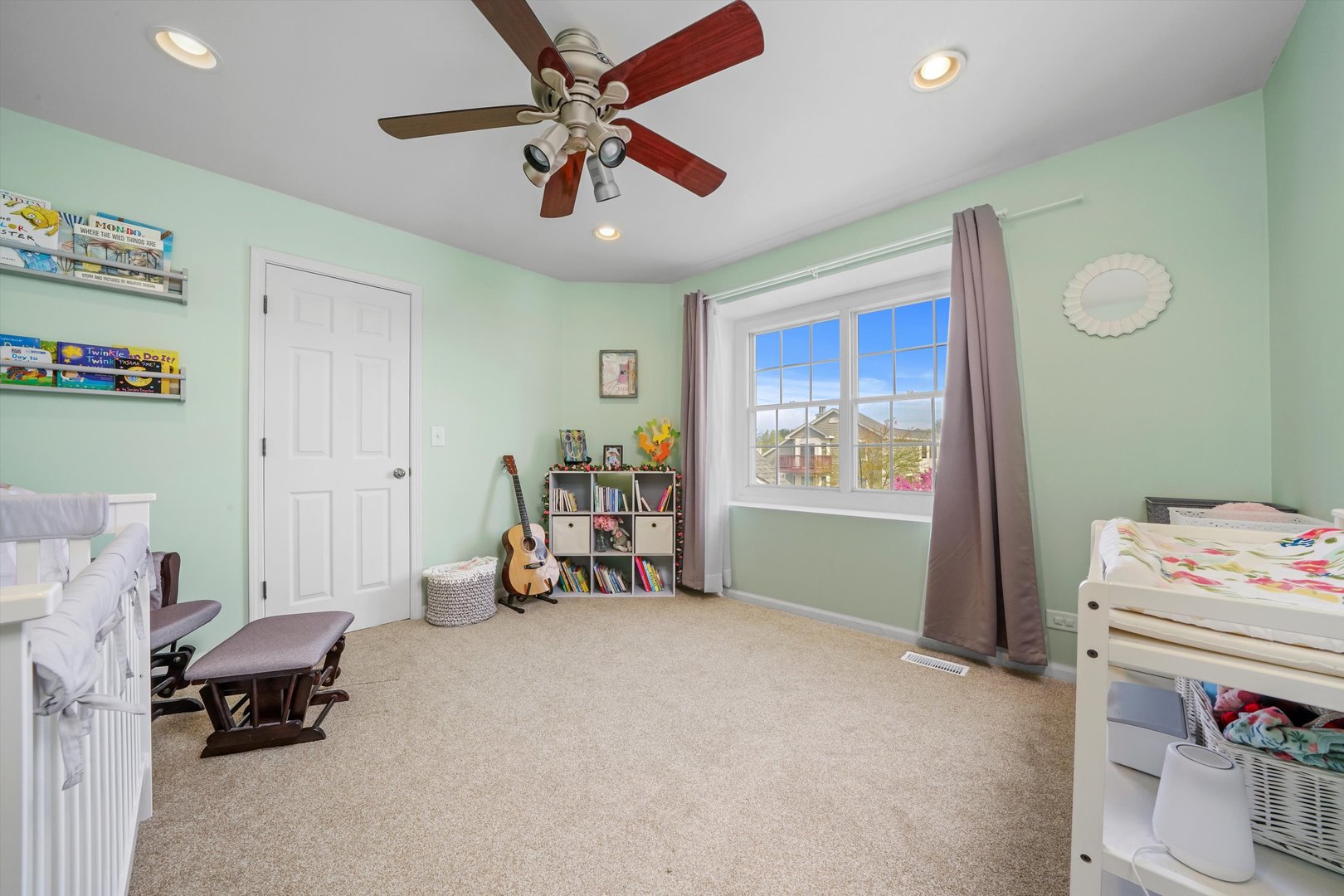 709 Daybreak Lane Carol Stream, IL 60188 - Photo 13 of 30 a bedroom with furniture and a window