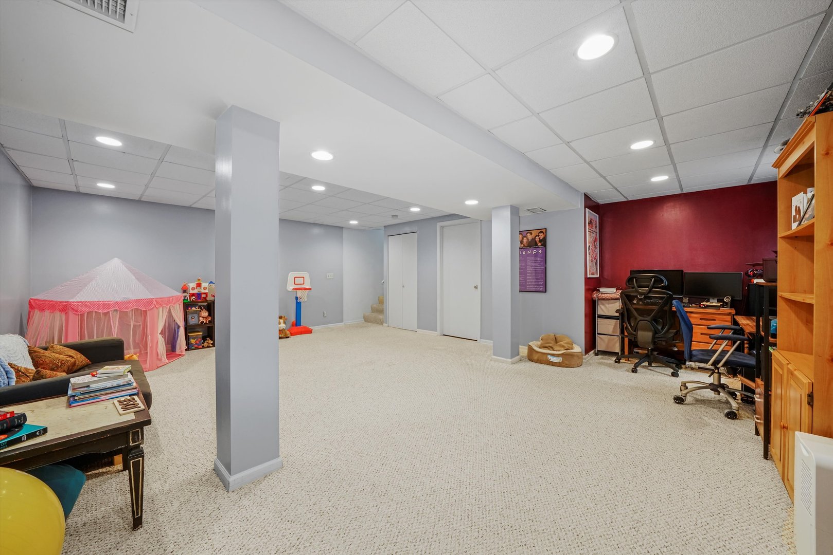 709 Daybreak Lane Carol Stream, IL 60188 - Photo 16 of 30 a view of a room with gym equipment
