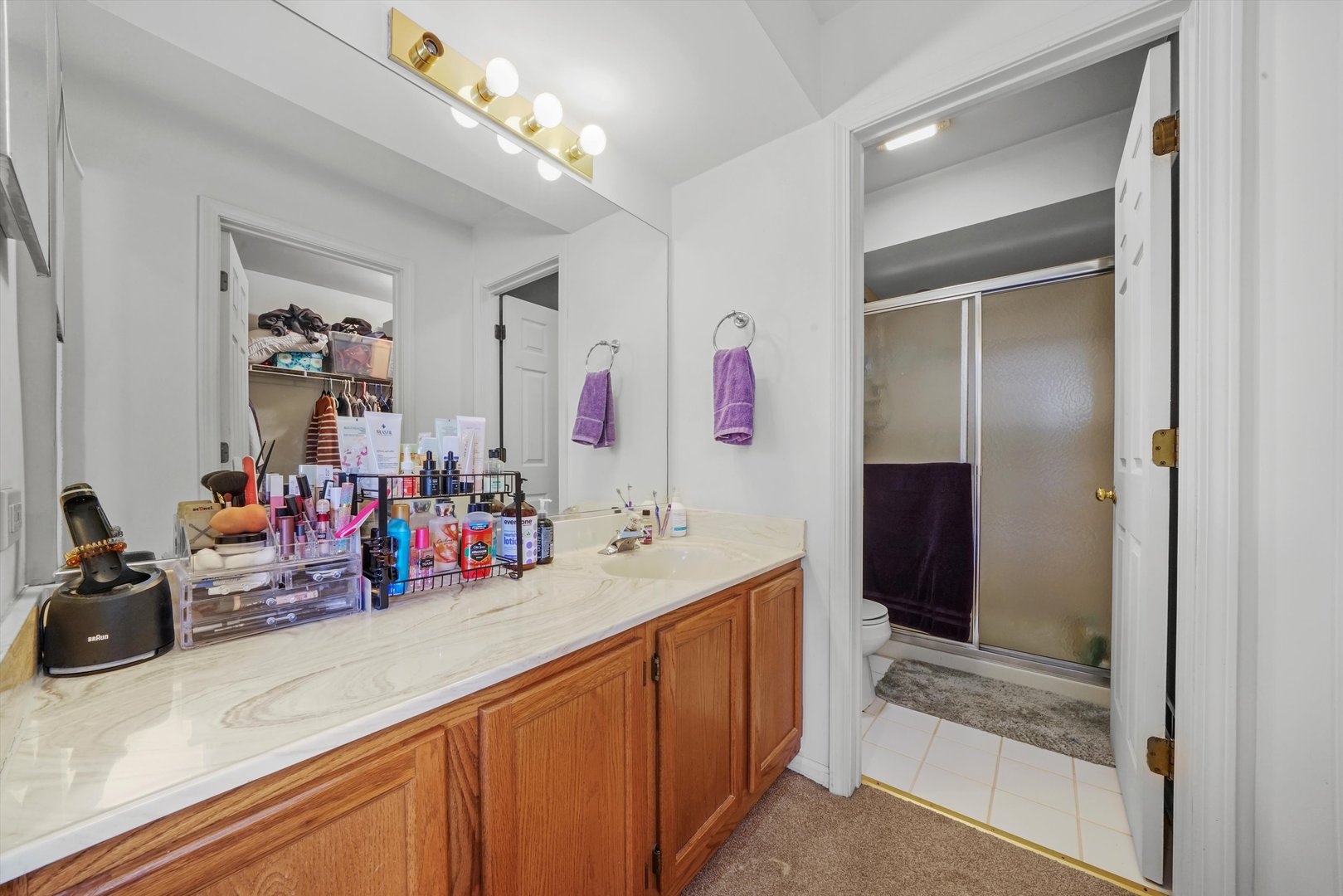 709 Daybreak Lane Carol Stream, IL 60188 - Photo 10 of 30 a bathroom with a sink double vanity