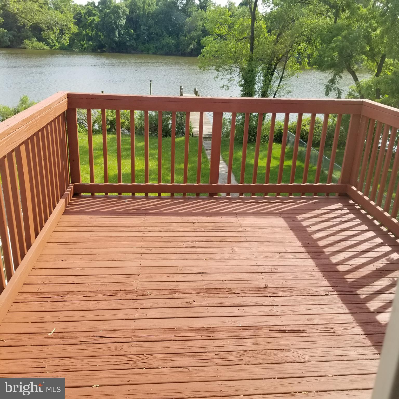 7903 Shore Road Baltimore, MD 21222 - Photo 29 of 41 Upper deck off of master bedroom -waterview