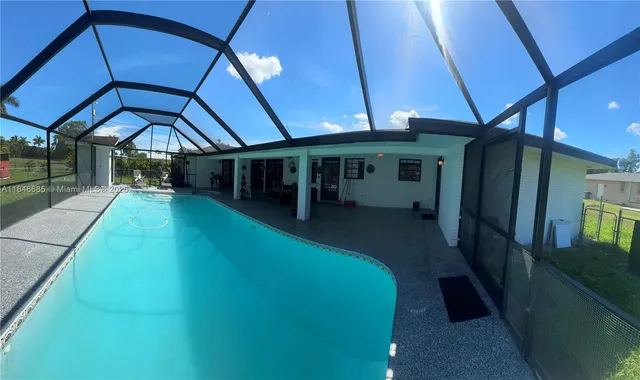 a room with furniture