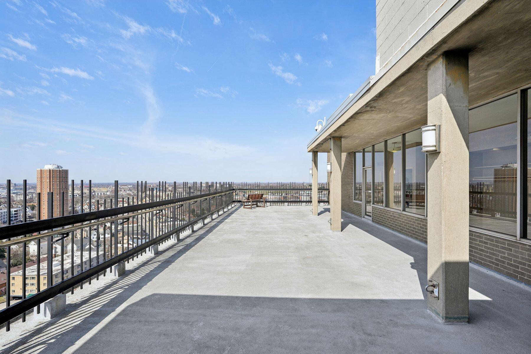 1707 North Prospect Avenue, Unit 6E Milwaukee, WI 53202 - Photo 20 of 29 Rooftop Deck