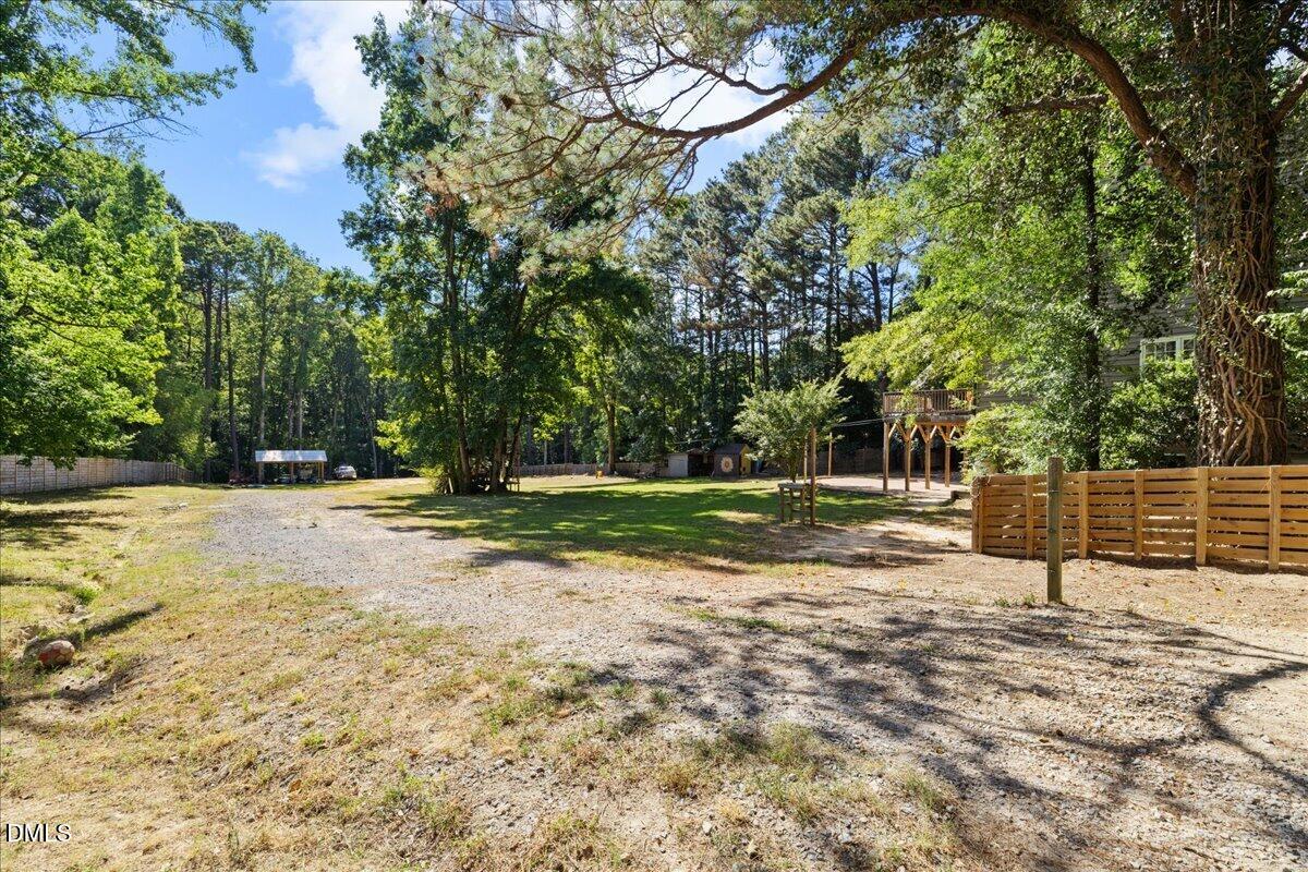 1304 Flying Hawk Road Apex, NC 27523 - Photo 41 of 52 a view of backyard space