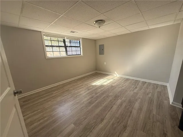 a view of balcony and space