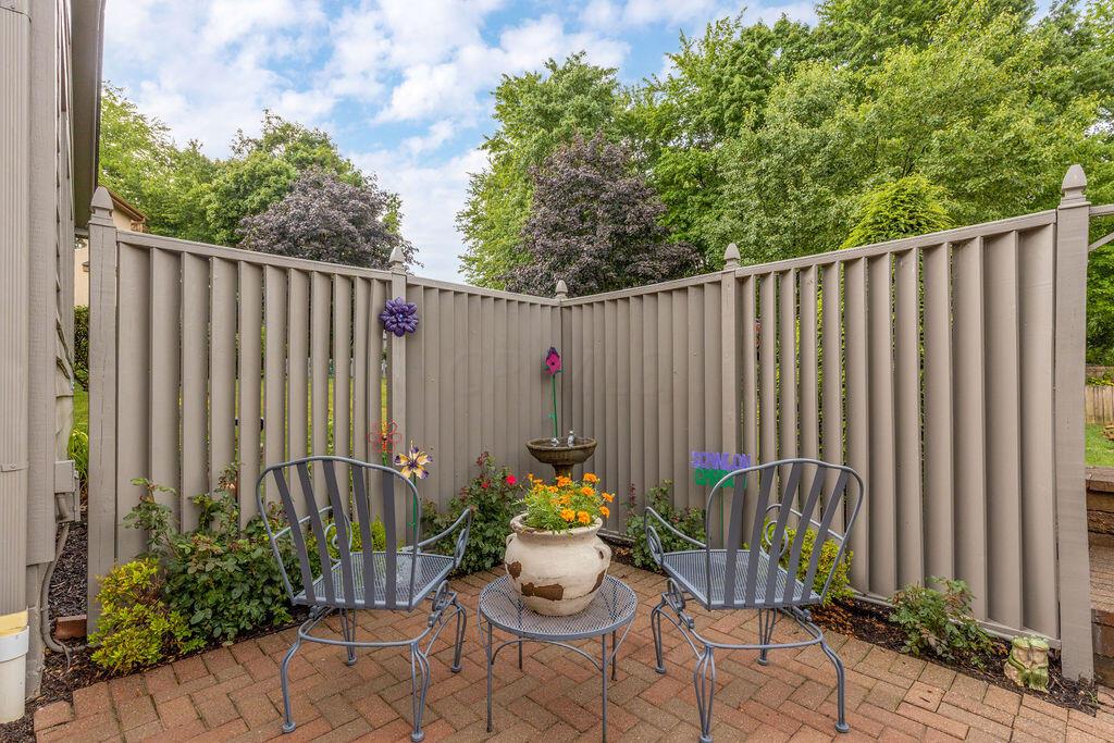 880 Riva Ridge Boulevard Gahanna, OH 43230 - Photo 10 of 79 FENCED PATIO OFFERS HOT TUB OUTLET