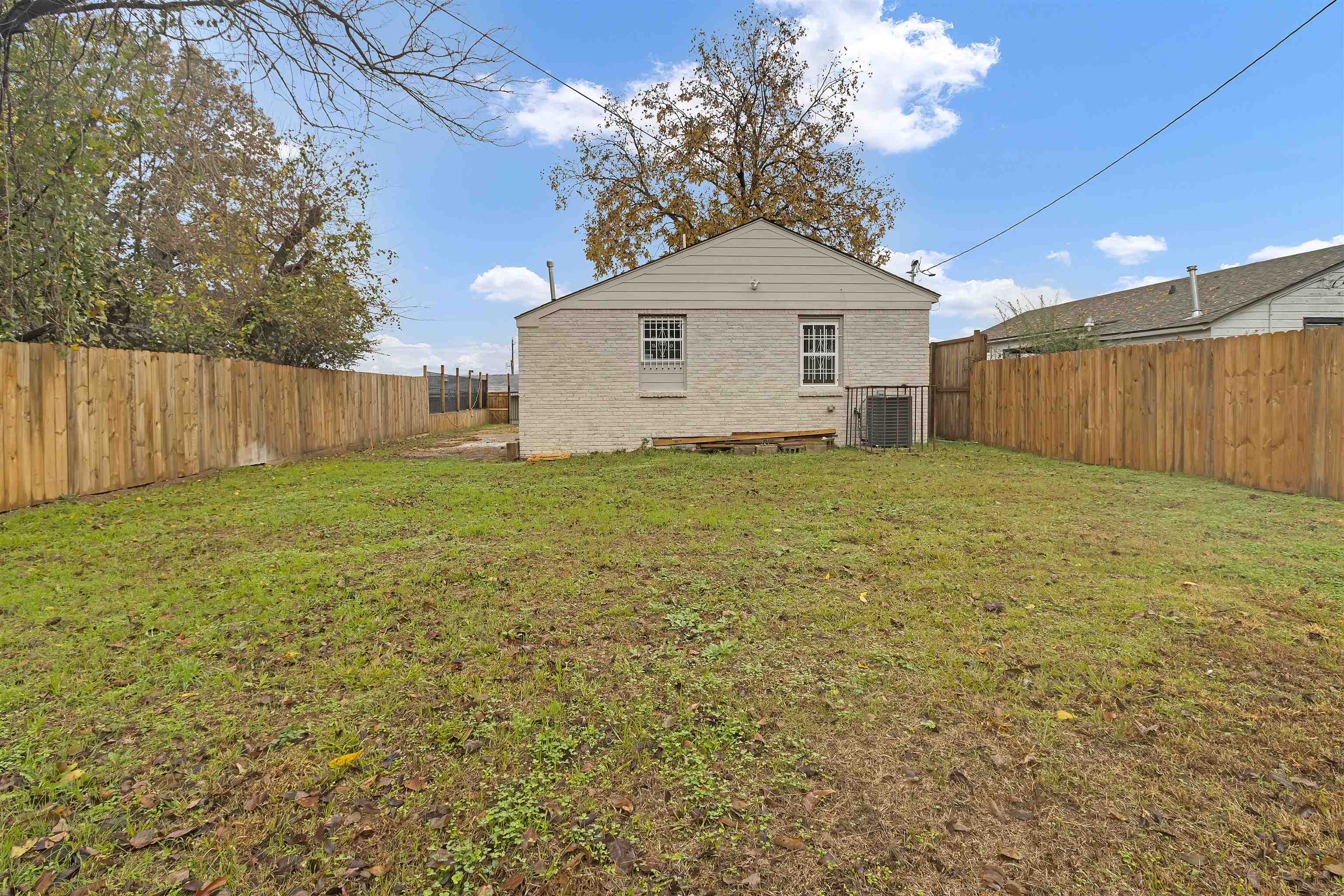 2881 Tutwiler Avenue Memphis, TN 38112 - Photo 22 of 23 Rear view of property with a fenced backyard and brick siding