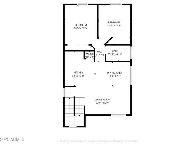 a bathroom with a sink vanity and a mirror