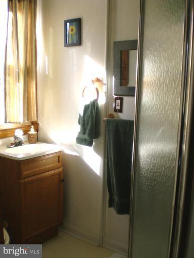2115 Stonewall Road Catonsville, MD 21228 - Photo 11 of 19 a bathroom with a sink and a mirror