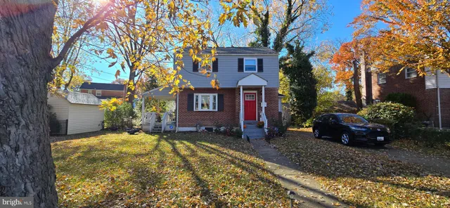 a view of a house with a patio