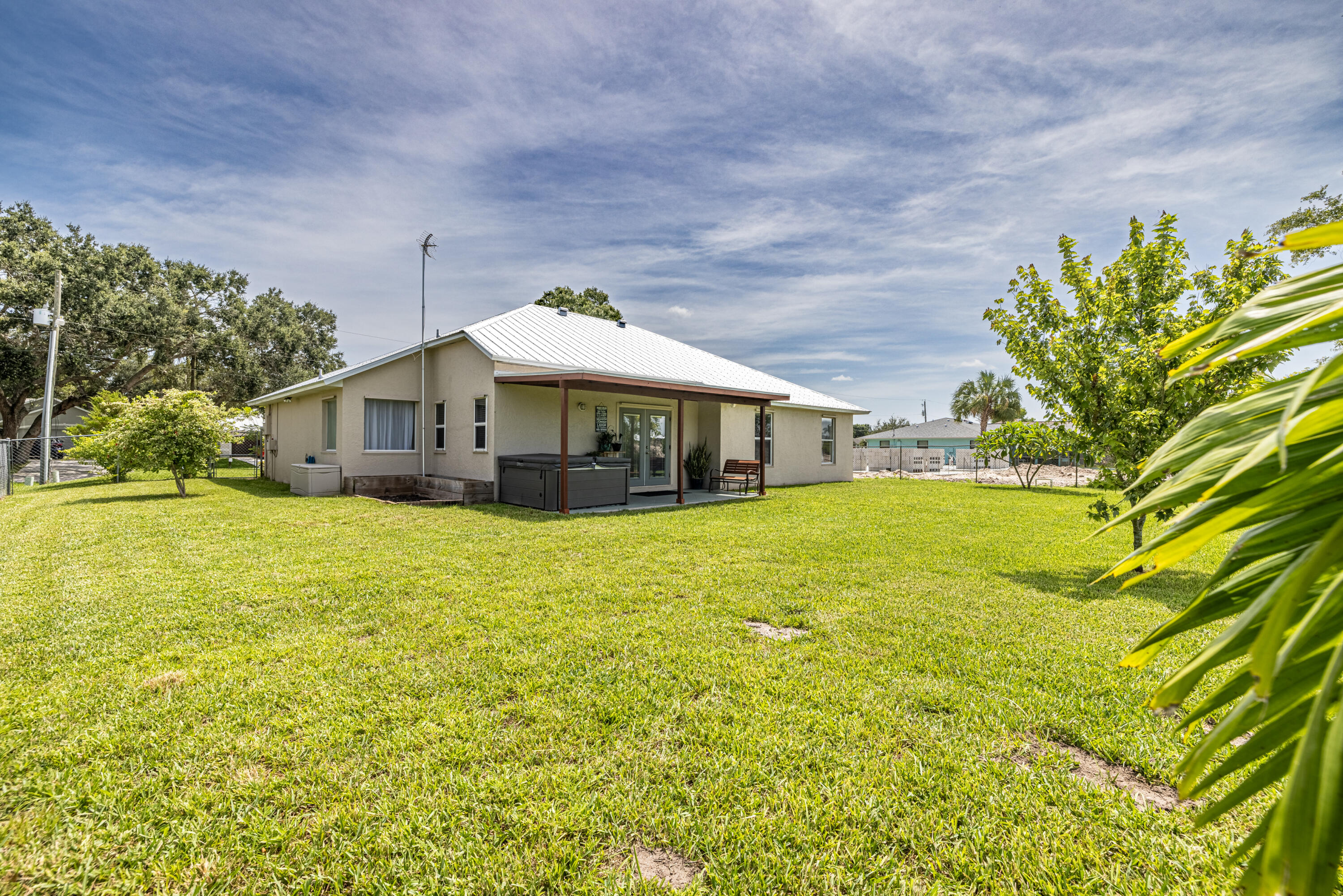 672 Southwest Aster Road Port St. Lucie, FL 34953 - Photo 32 of 43 Fenced Backyard