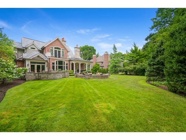 Undisclosed Address Hinsdale, IL 60521 - Photo 21 of 30 a front view of a house with a yard
