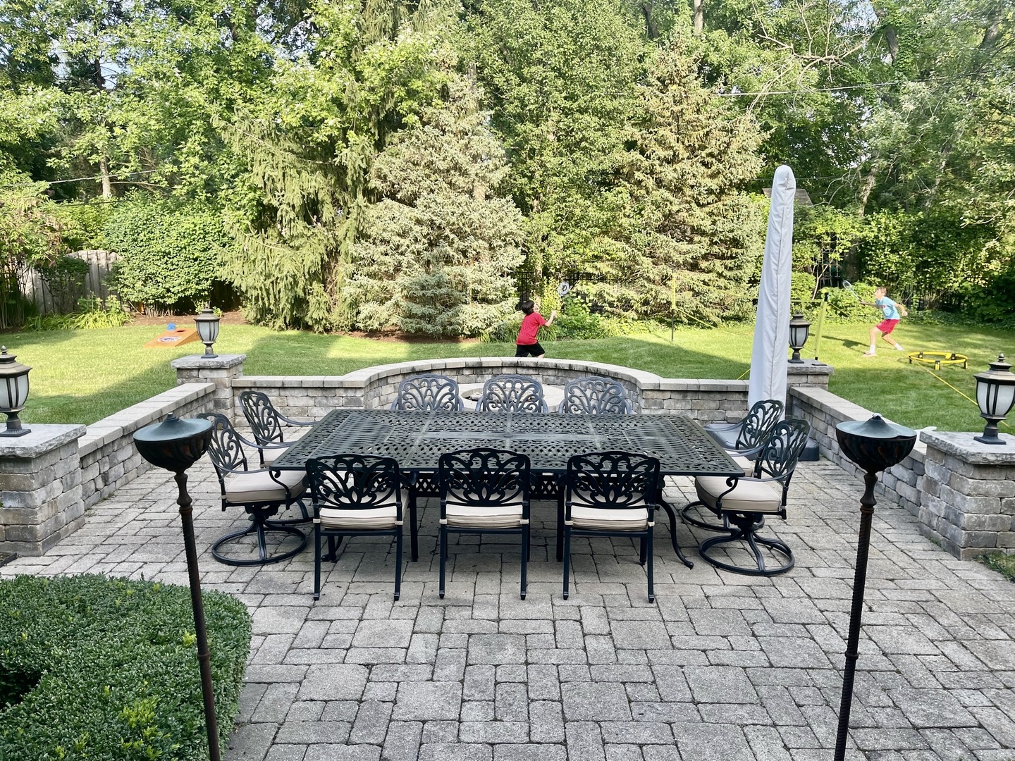 Undisclosed Address Hinsdale, IL 60521 - Photo 26 of 30 a patio with table and chairs