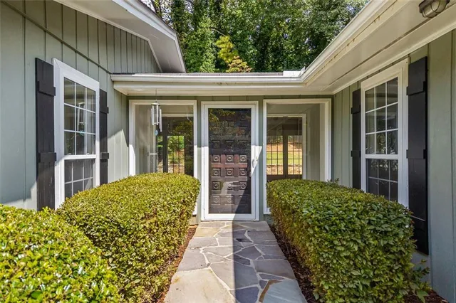 front view of a house