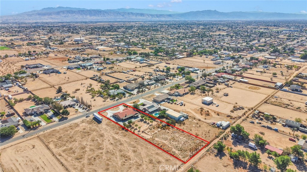 11158 Pinon Avenue Hesperia, CA 92345 - Photo 36 of 39 an aerial view of a residential houses and city street view