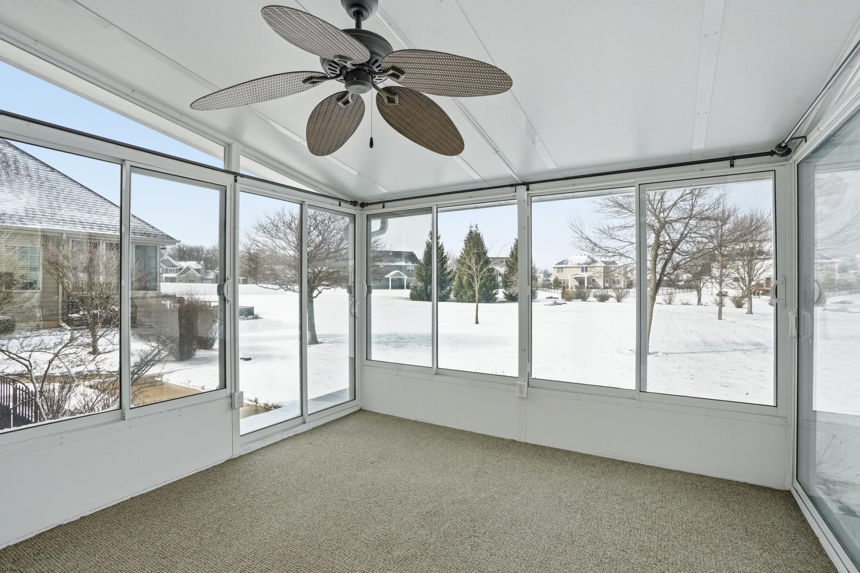 1144 Mary Ellen Drive Crown Point, IN 46307 - Photo 18 of 47 a view of an empty room with a window