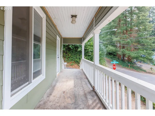 a view of an entryway with staircase