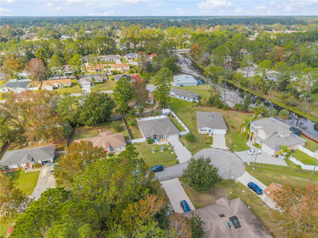 7 Ranbay Place Palm Coast, FL 32164 - Photo 58 of 76 an aerial view of residential houses with outdoor space