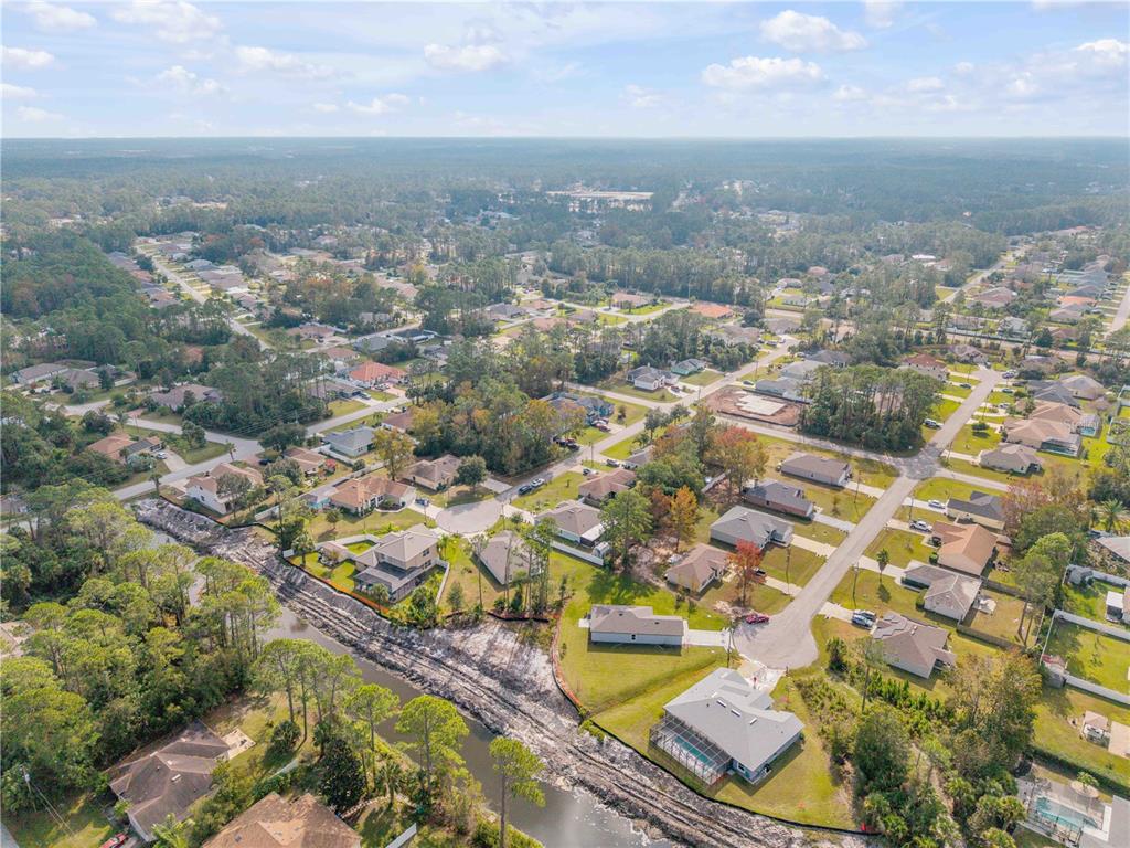 7 Ranbay Place Palm Coast, FL 32164 - Photo 63 of 76 an aerial view of residential houses with outdoor space