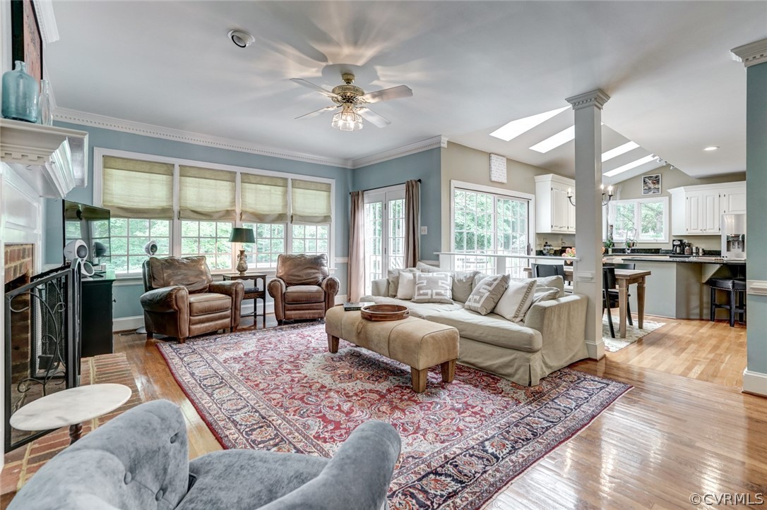 3970 Reeds Landing Circle Midlothian, VA 23113 - Photo 13 of 48 a living room with furniture or couch and a large window