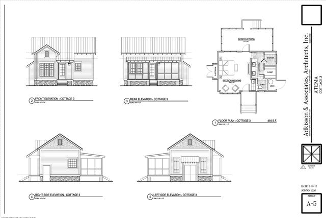 2890 Webb Hollow Road Williamsport, TN 38487 - Photo 19 of 20 Plans for the North Ridge Cottage call for a cozy 1 bedroom suite with screened sleeping porch.